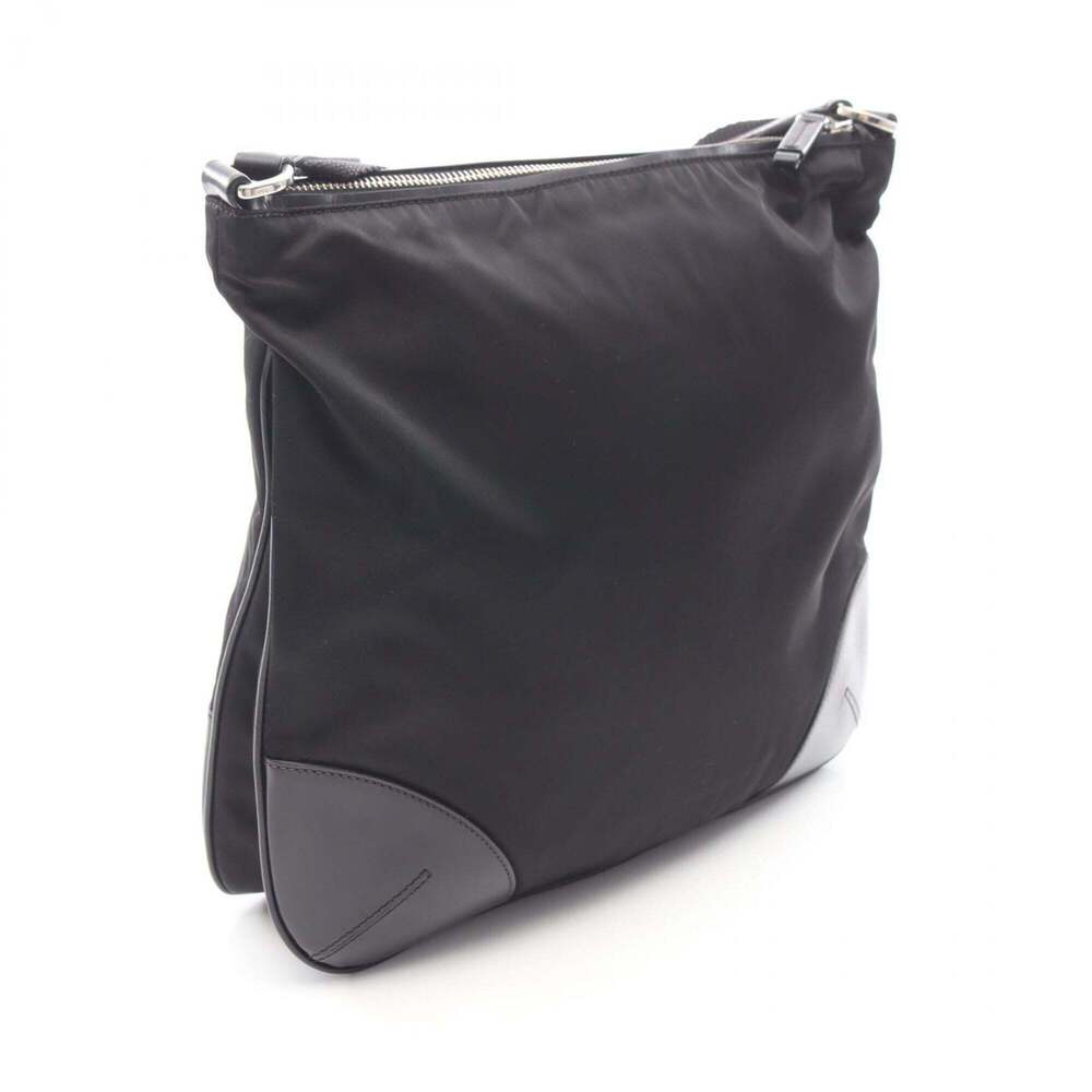 PRADA Black Leather Shoulder Bag - Picture 2 of 7
